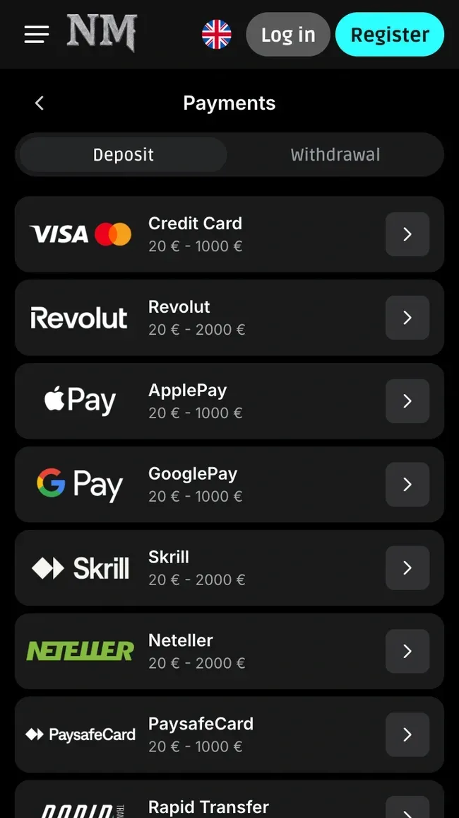 Payments